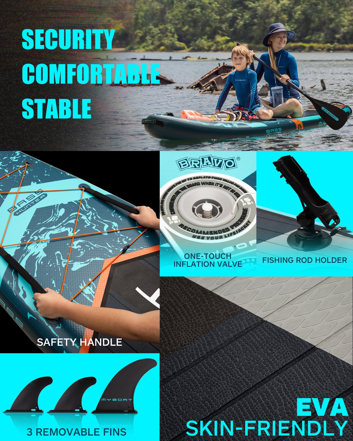 MYBOAT: Stand Up Paddle Board